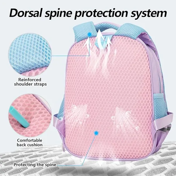 Rainbow_Prance_Unicorn_Backpack_12.6-Inch_Lightweight_Bag_For_Girls_(Ages_510)_Waterproof,_Multi-Pocket_&_Spine-Support