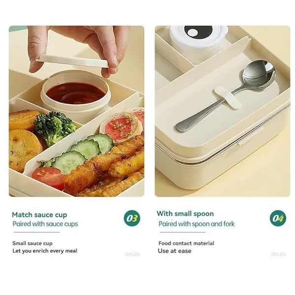 Elephant_Eye_6-Slot_Steel_Lunch_Box_Leakproof_With_Spoon-Fork_&_Salad_Cup_1120Ml_Power_Packed!