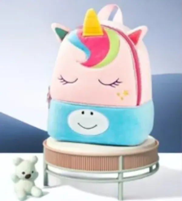 Snuggle_squad_Plush_Animal_Backpacks_Soft,_Washable_Bags_For_Kids_(Ages_26)_Deer,_Unicorn,_Cat,_Lion_&_Chick_Designs