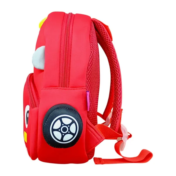 Vroom_Vibe_Car_Face_Backpack_Cartoon_Preschool_Bag_For_Boys_&_Girls_Lightweight_Travel_&_Nursery_Bag_(Ages_26)