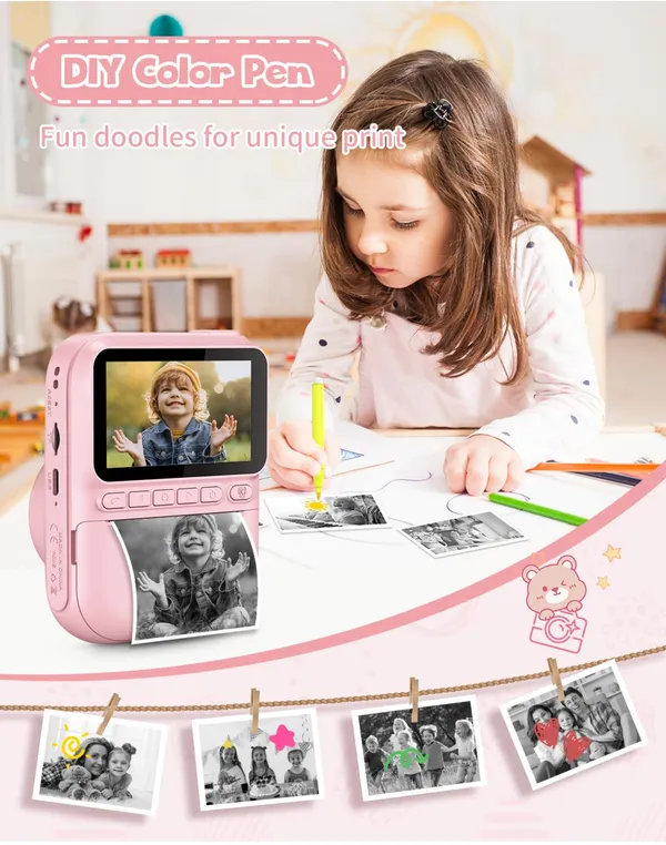 Kids_Colour_Print_Camera_–_Multifunctional_Instant_Camera_for_Kids