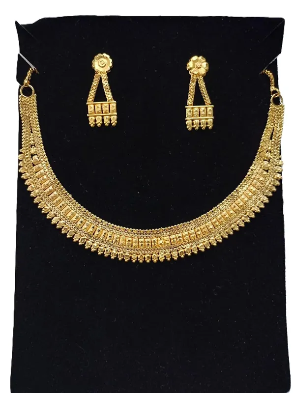 Purabi_Jewels_Gold_Plated_Traditional_Choker_Necklace_Set_With_Matching_Drop_Earrings_Ethnic_Bridal_Festive_Jewellery_Set_For_Women