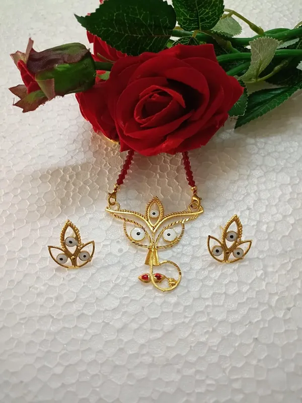 Purabi_Jewels_Innovative_Durga_Design_Festival_Collection_Gold_Plated_Necklace_Set_Jewellery_Set_For_Women_And_Girls