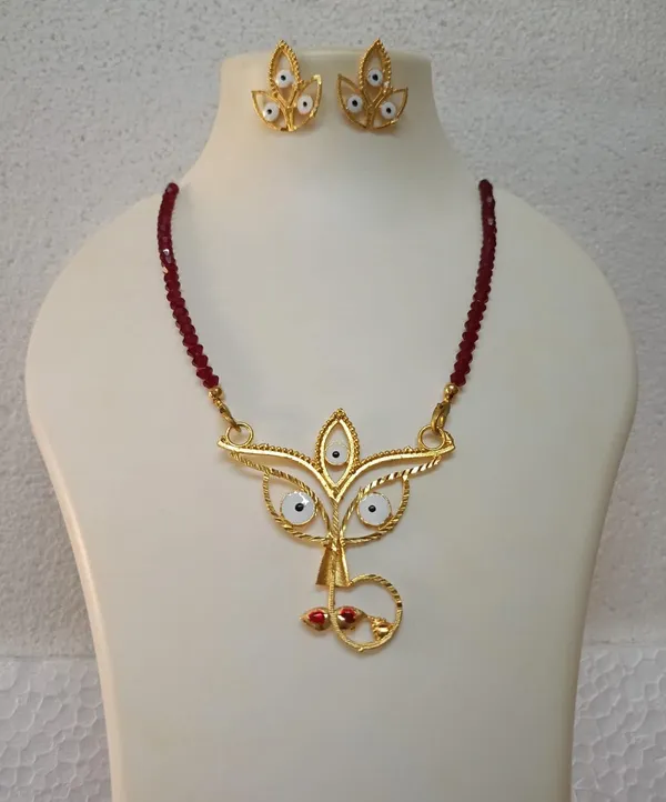 Purabi_Jewels_Innovative_Durga_Design_Festival_Collection_Gold_Plated_Necklace_Set_Jewellery_Set_For_Women_And_Girls