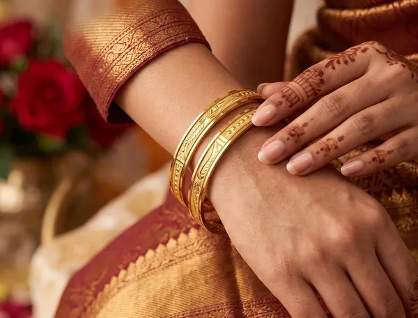Purabi_Jewels_Gold_Plated_Stainless_Steel_Bangles_for_Women_Engraved_Design,_Bridal_Wear,_Set_of_2,_Stainless_Steel,_Gold_Plated