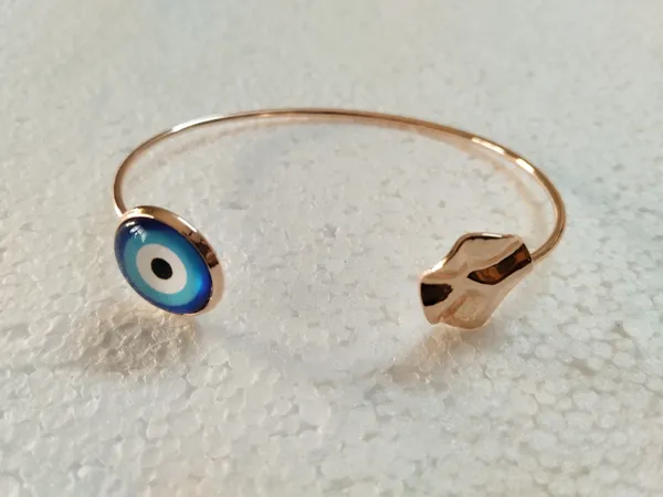 Blue_Stainless_Steel_Gold-Plated_Bangle_Set_For_Women_&_Girls
