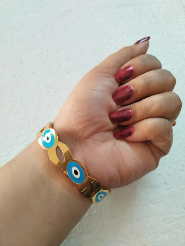Blue_Alloy_Gold-Plated_Bangle_Set_For_Women_&_Girls
