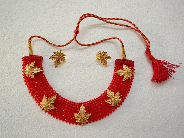 Red_Crystal_Gold-Plated_Trending_Earring_&_Necklace_Set_For_Women_&_Girls