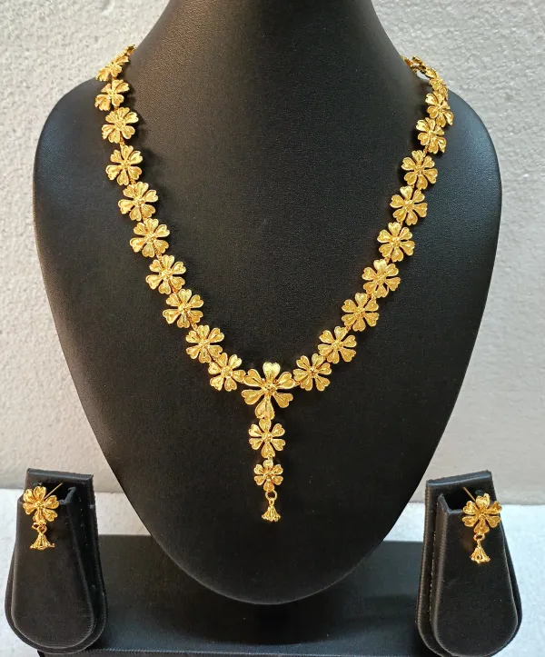 Brass_Gold-Plated_Earring_&_Necklace_Set_For_Women_&_Girls