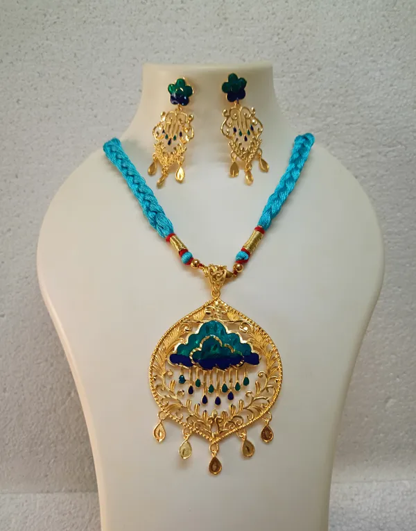 Purabi_Jewels_Gold_Plated_Blue_Chand_Bali_Necklace_Set_for_Women_&_Girls_|_Traditional_Meena_Work_Jewellery_Set_|_Ethnic_Wedding_&_Festive_Wear