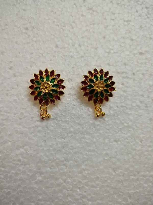 Gold_Brass_Gold-Plated_Earring_&_Necklace_Set_For_Women_&_Girls