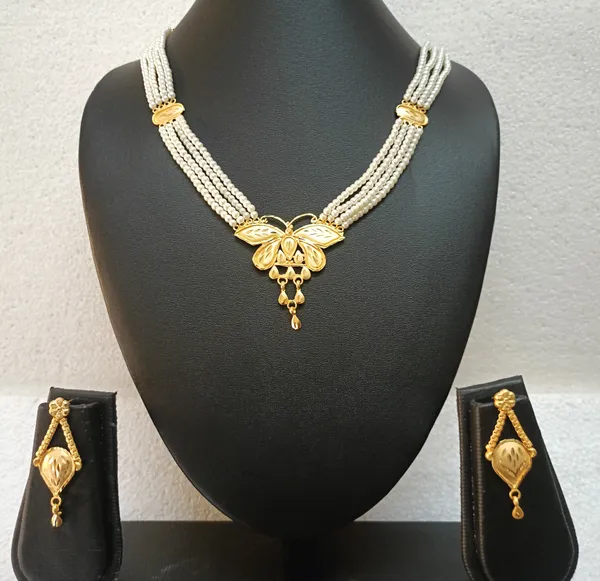 Purabi_Jewels_Gold_Plated_Butterfly_Design_Pearl_Moti_Long_Jewellery_Necklace_Set_for_Women_and_Girls