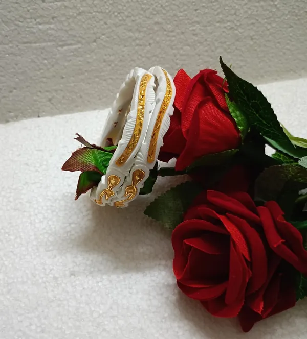 Purabi_Jewels_Unique_Gold-Plated_Peacock_Design_Original_White_Shakha_Bangles_for_Women_?_Traditional_Ethnic_Jewelry