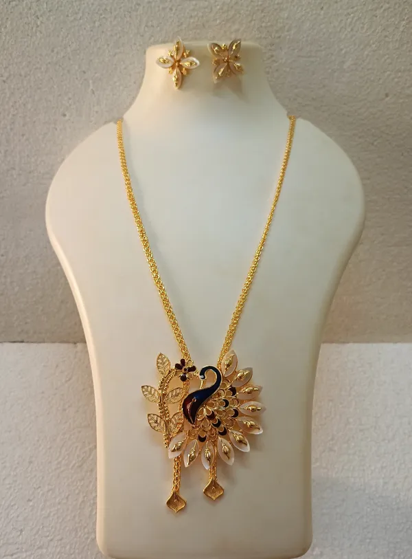 Shell_Gold-Plated_Earring_&_Necklace_Set_For_Women_&_Girls