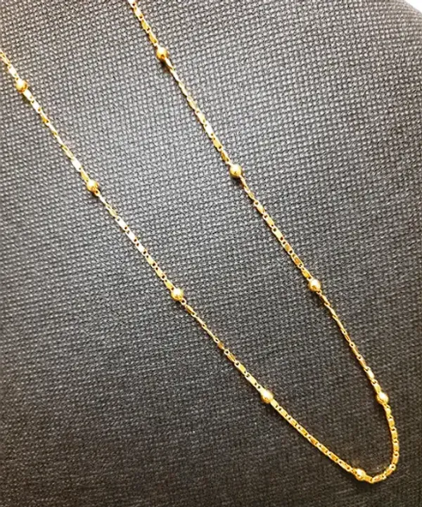 Gold_&_Bronze_Brass_Gold-Plated_Chain_For_Unisex