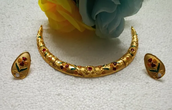 Purabi_Jewels_Handcrafted_Gold_Plated_Meenakari_Multicolour_Hasli_Necklace_Set_by_Purabi_Jewels_|_Trendy_Boho_Ethnic_Jewelry_for_Women_&_Girls