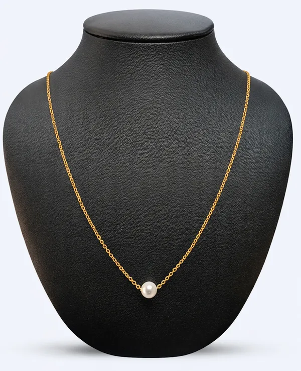 Purabi_Jewels_Simple_New_Korean_Style_Pearl_Moti_Gold_Plated_Chain_necklace_for_Women_and_Girls