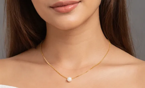 Purabi_Jewels_Simple_New_Korean_Style_Pearl_Moti_Gold_Plated_Chain_necklace_for_Women_and_Girls