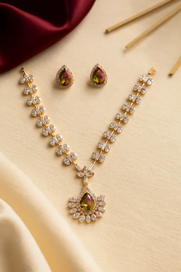 Multicolor_Crystal_And_American_Diamond_Set_With_Earrings_For_Women