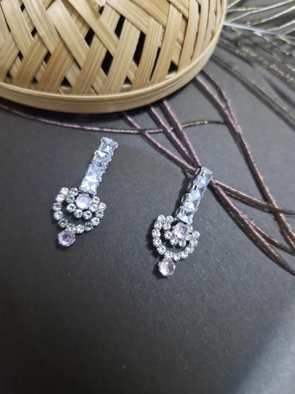 Light_Pink_American_Diamond_Set_With_Earrings_For_Women