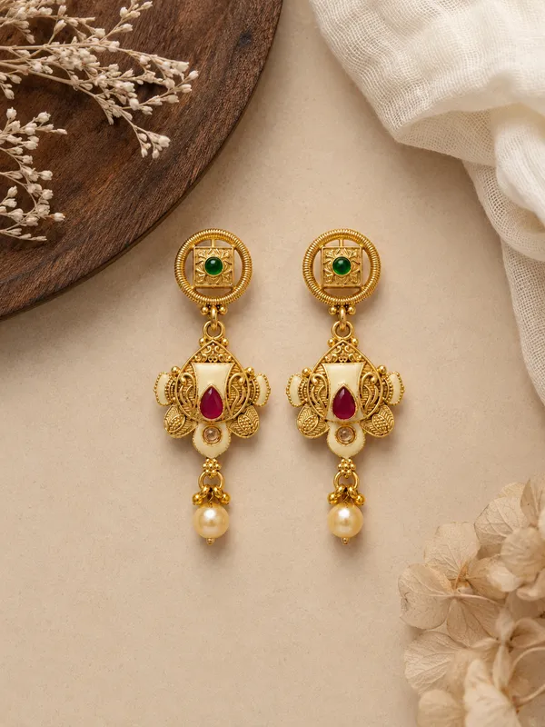 Rajwada_Suvarna_Long_Mala_Set_–_18K_Gold_Plated