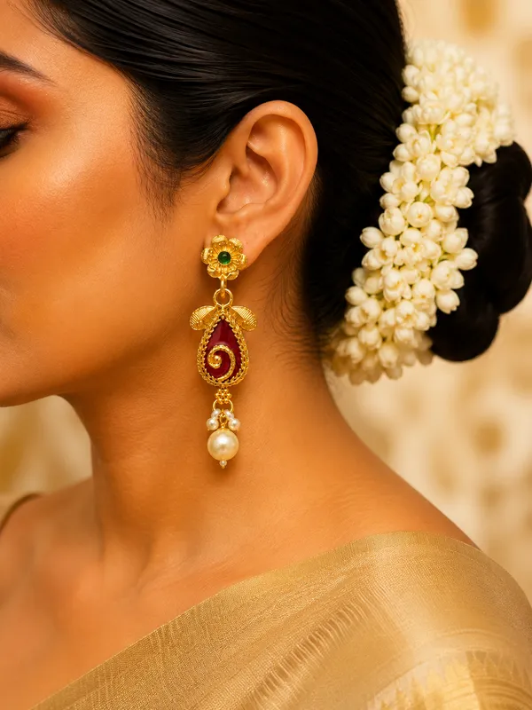 Shree_Vamika_Red_Ruby_Long_Mala_Set_–_18K_Gold_Plated