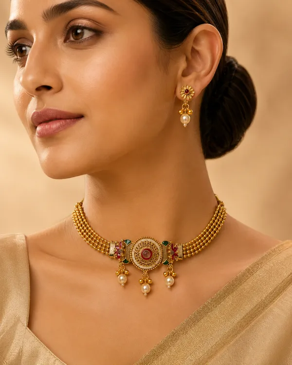 Swarna_Padma_Choker_Set_–_18K_Gold_Plated