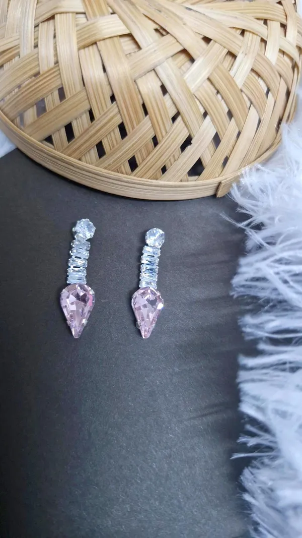 Pink_American_Diamond_Set_With_Earrings_For_Women