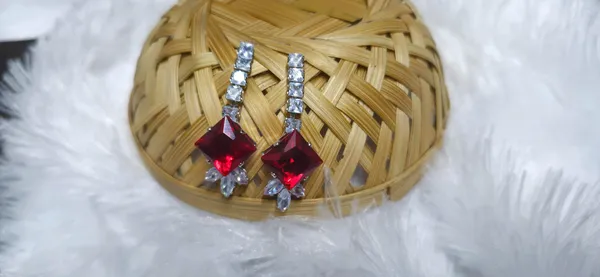 Red_American_Diamond_Set_With_Earrings_For_Women