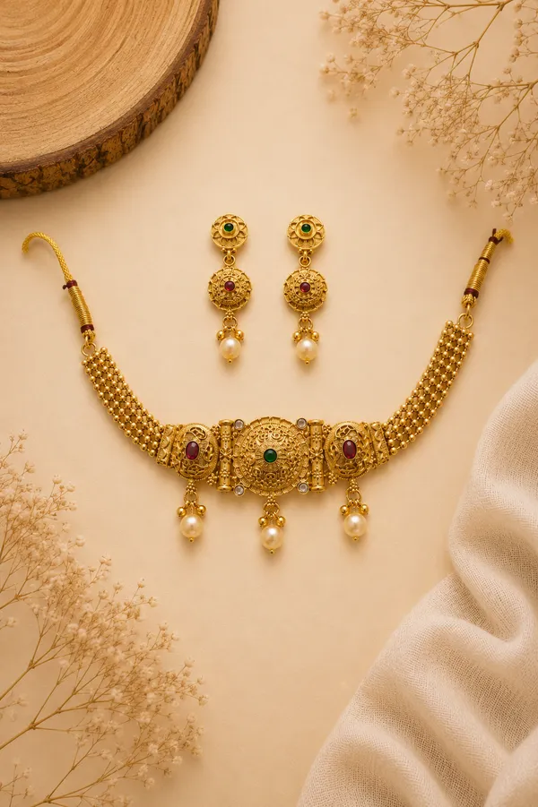 Rajkumari_Kundan_Choker_Set_–_18K_Gold_Plated
