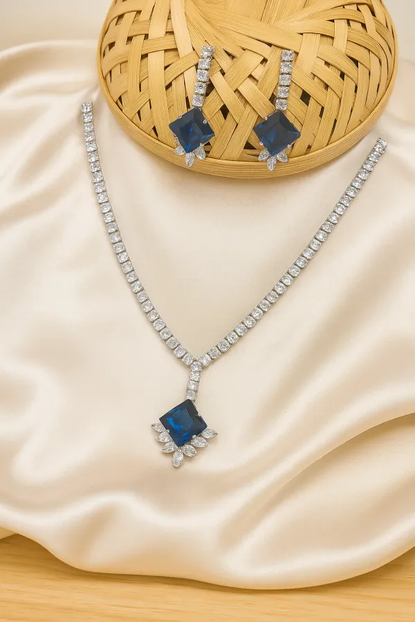 Royal_Blue_American_Diamond_Set_With_Earrings_For_Women