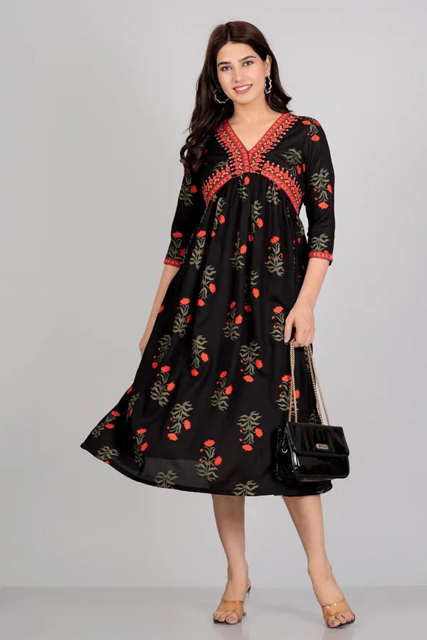 Black_Breezy_Aliya_Cut_Summer_Midi_Dress
