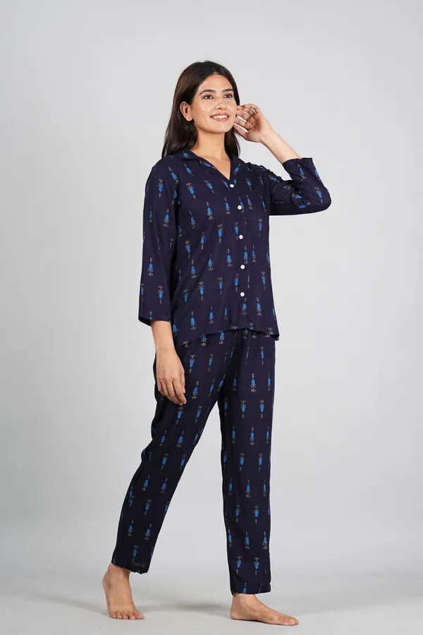 Blue_Cotton_Printed_Night_Suit