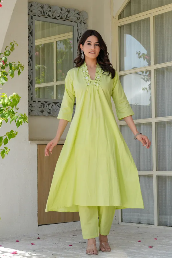 Lime_Zest_Anarkali_Kurta_Set