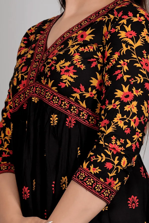 Black_Rayon_Aliya_Cut_Casual_Gown