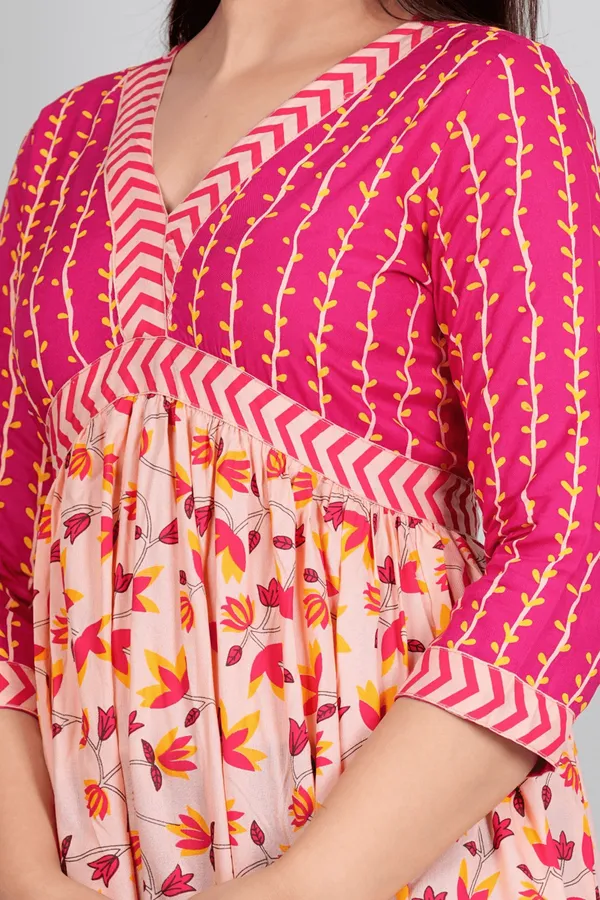 Pink_Rayon_Aliya_Cut_Casual_Gown
