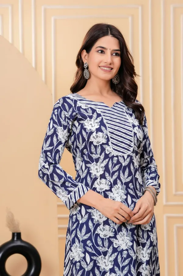 Blue_Midnight_Bloom_Casual_Kurta_Set