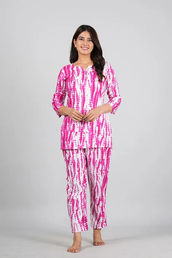 Pink_Cotton_Trendy_Night_Suit