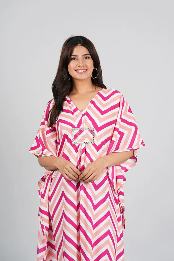 Pink_Graceful_Kaftan_Dress