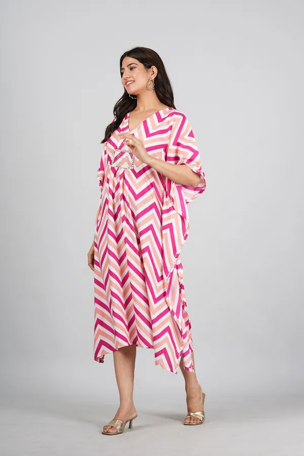 Pink_Graceful_Kaftan_Dress