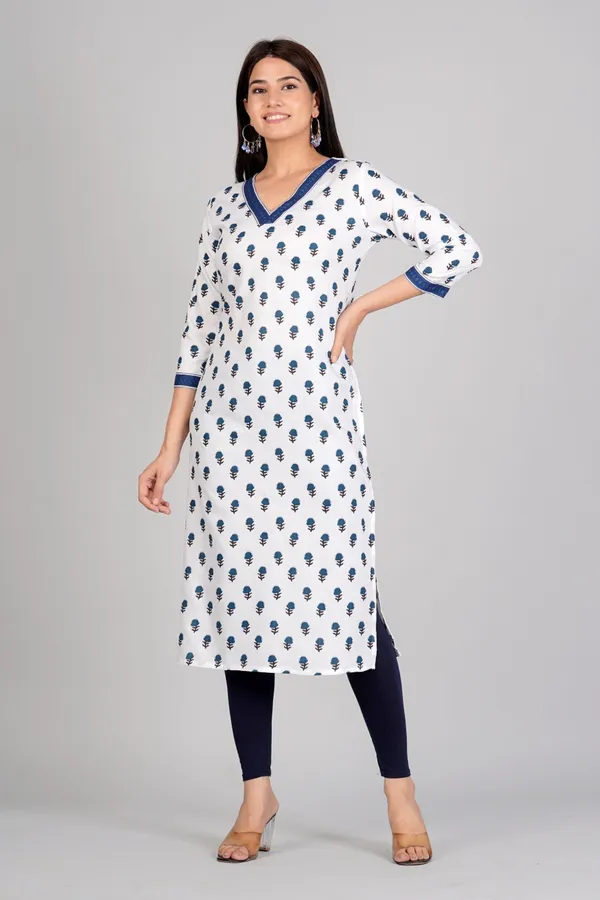 White_Straight_Casual_Kurta_Set