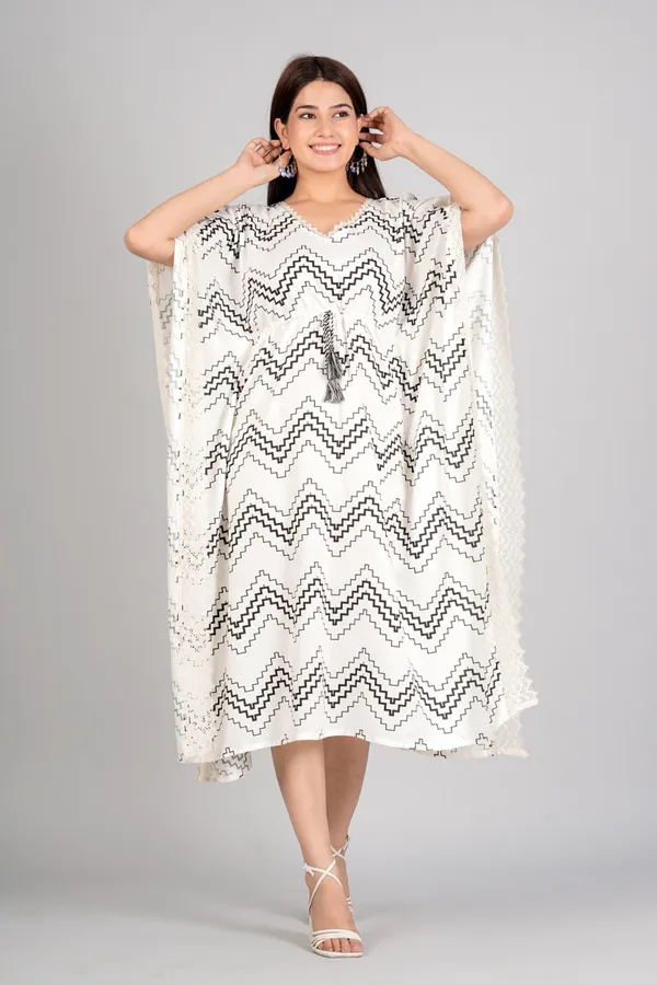White_Graceful_Kaftan_Dress
