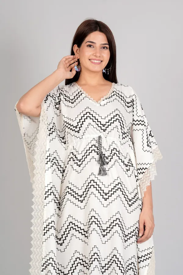 White_Graceful_Kaftan_Dress