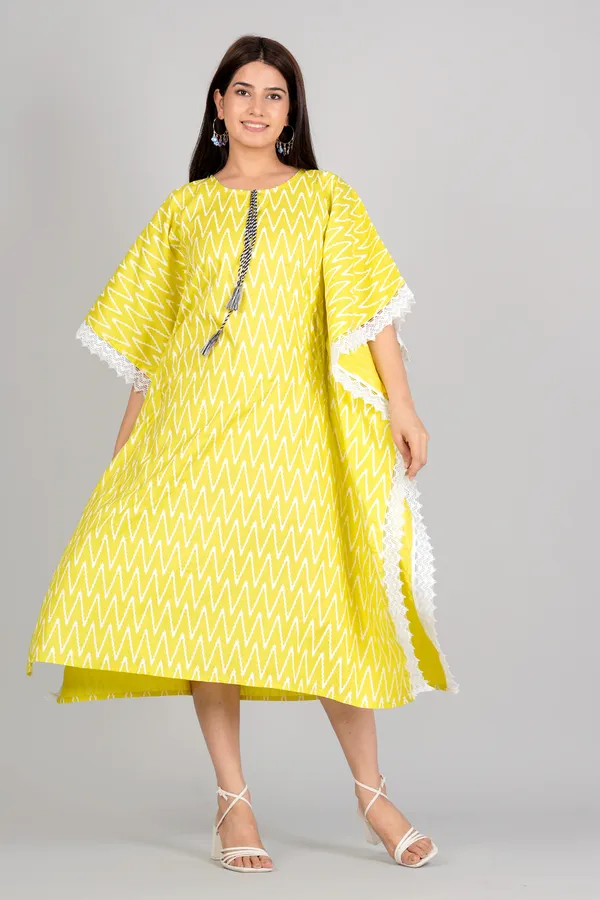 Yellow_Elegant_Kaftan_Dress