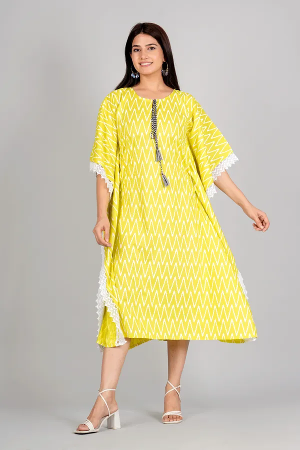 Yellow_Elegant_Kaftan_Dress