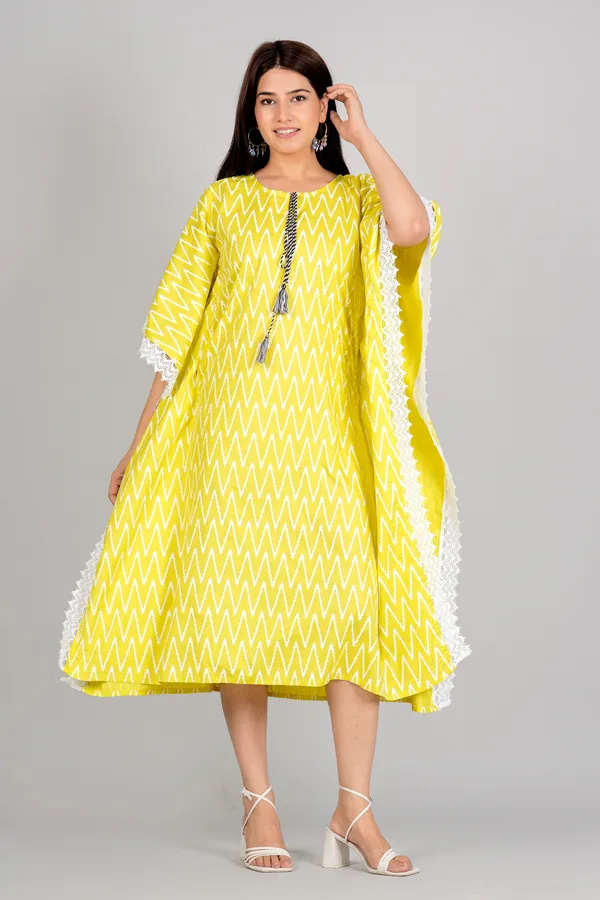 Yellow_Elegant_Kaftan_Dress