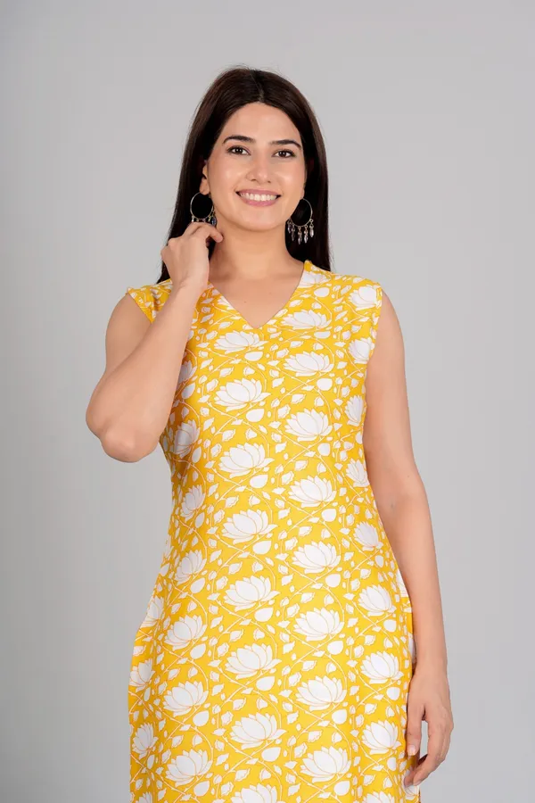 Yellow_Straight_Casual_Kurta_Set