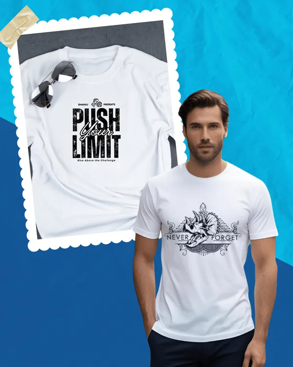 Combo_of_2_Black_Pure_Cotton_Graphic_Print_Round_Neck_T-Shirt_For_Men