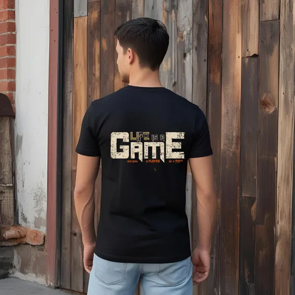 Black_Pure_Cotton_Graphic_Print_Round_Neck_T-Shirt_For_Men