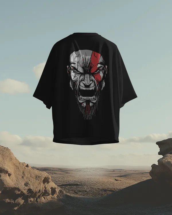 Black_Pure_Cotton_Graphic_Print_OverSize_T-Shirt_For_Men